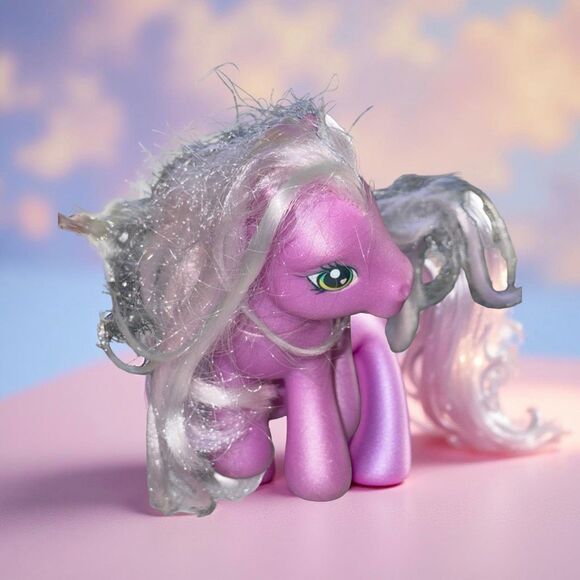 2002 My Little Pony MLP G3 Wysteria Purple Pony PB1 - Picture 2 of 5